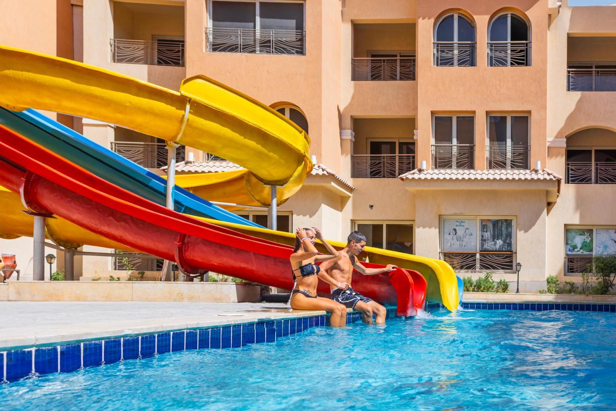 La Rosa Boho Aqua Park Hotel Хургада Экстерьер фото