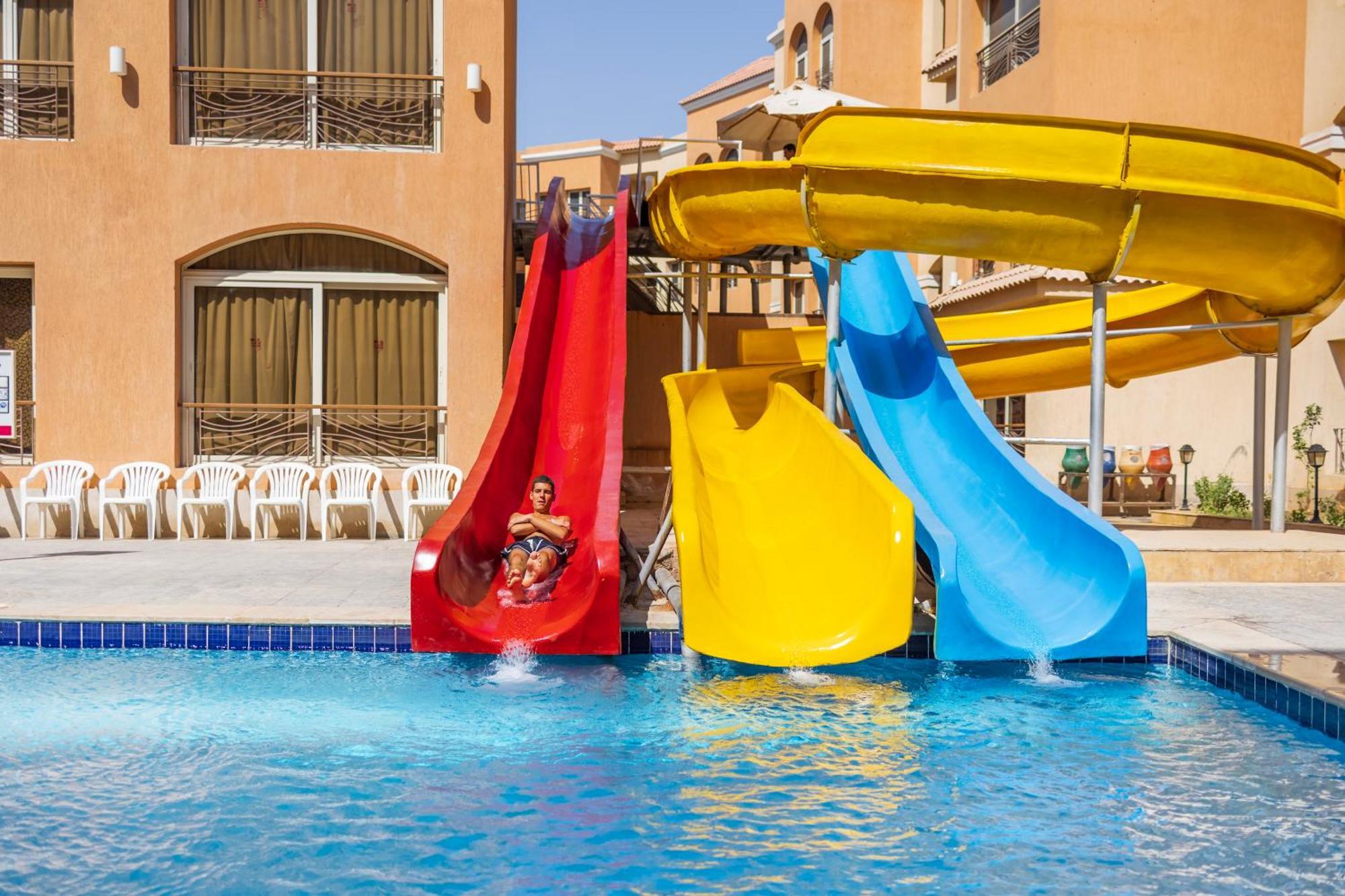 La Rosa Boho Aqua Park Hotel Хургада Экстерьер фото