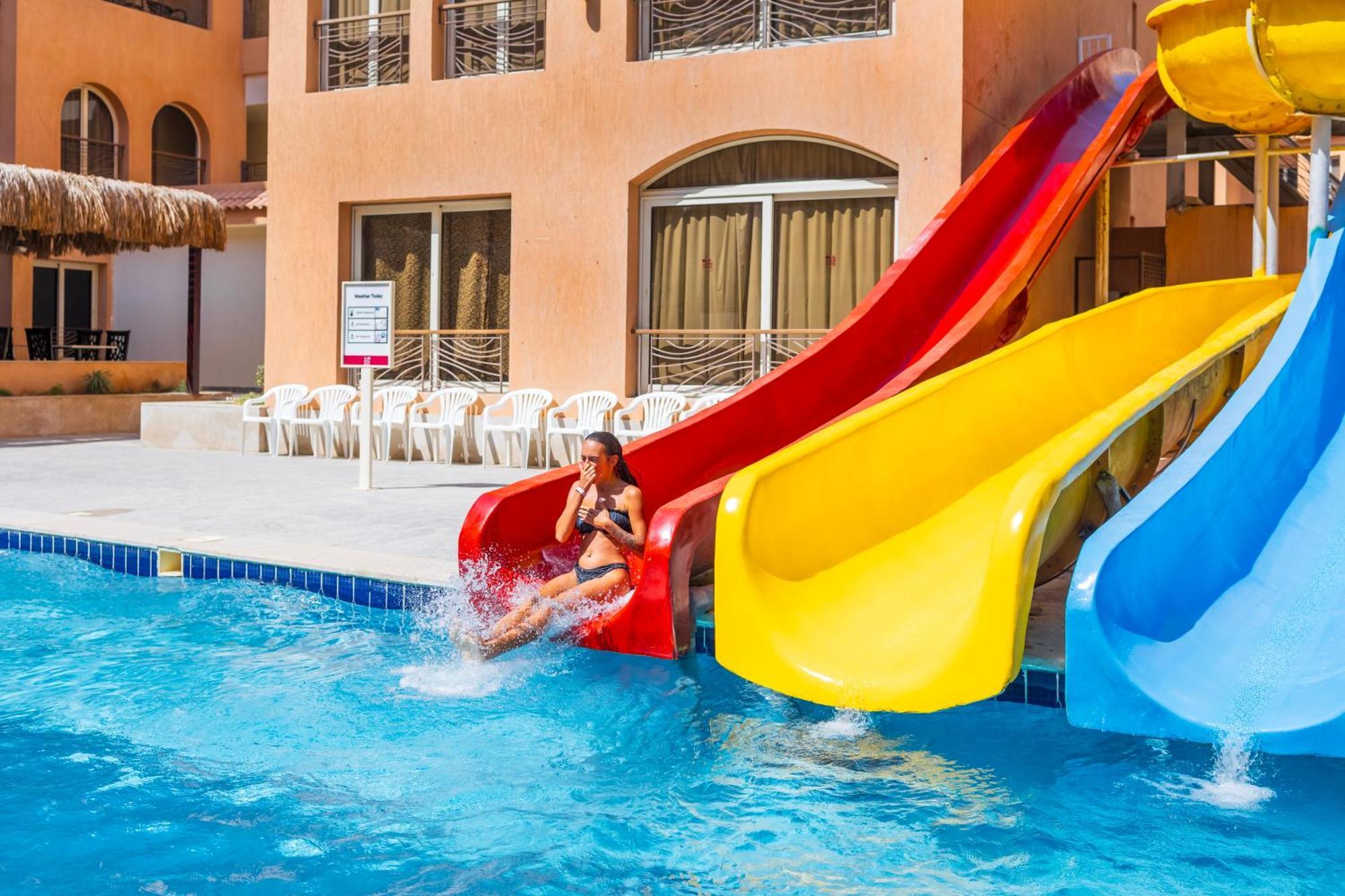 La Rosa Boho Aqua Park Hotel Хургада Экстерьер фото